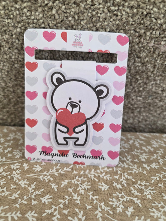 Love bear - magnetic bookmark